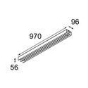 Modular United Surface 974 2x LED DI | Ceiling lamp / Wall lamp
