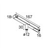 Modular Track 48V Modupoint 1x LED 1-10V 500mA