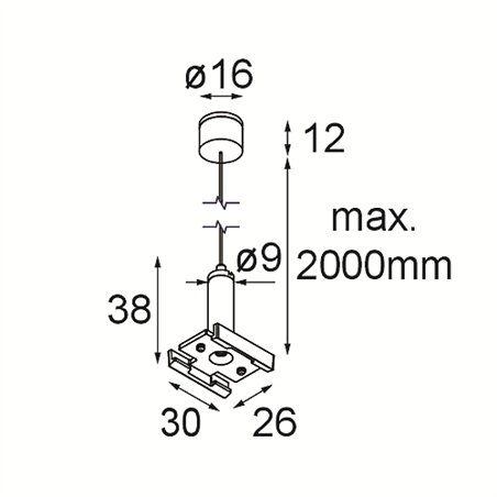 Modular Track 48V Suspension Kit 2000