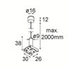 Modular Track 48V Suspension Kit 2000