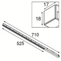 Modular Pista Linear Spots Track 48V 710 1x LED | Track lighting fixture