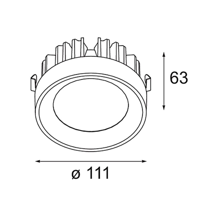 Modular M-LED Module 111 1x LED DE