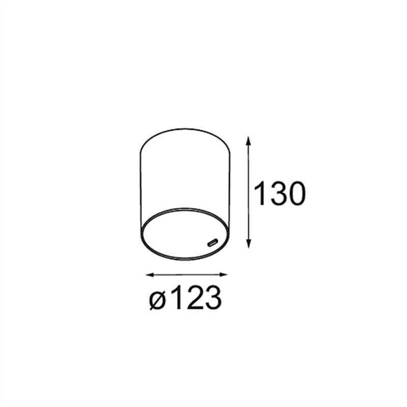 Modular Smart Tube Surface 115 1x 1800-3000K WD DI 350mA | Deckenlampe