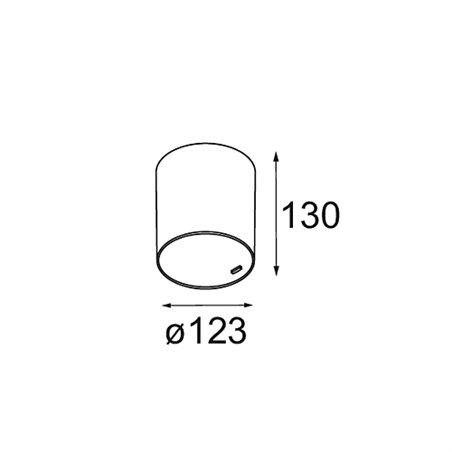 Modular Smart Tube Surface 115 1x 1800-3000K WD DI 350mA | Ceiling lamp