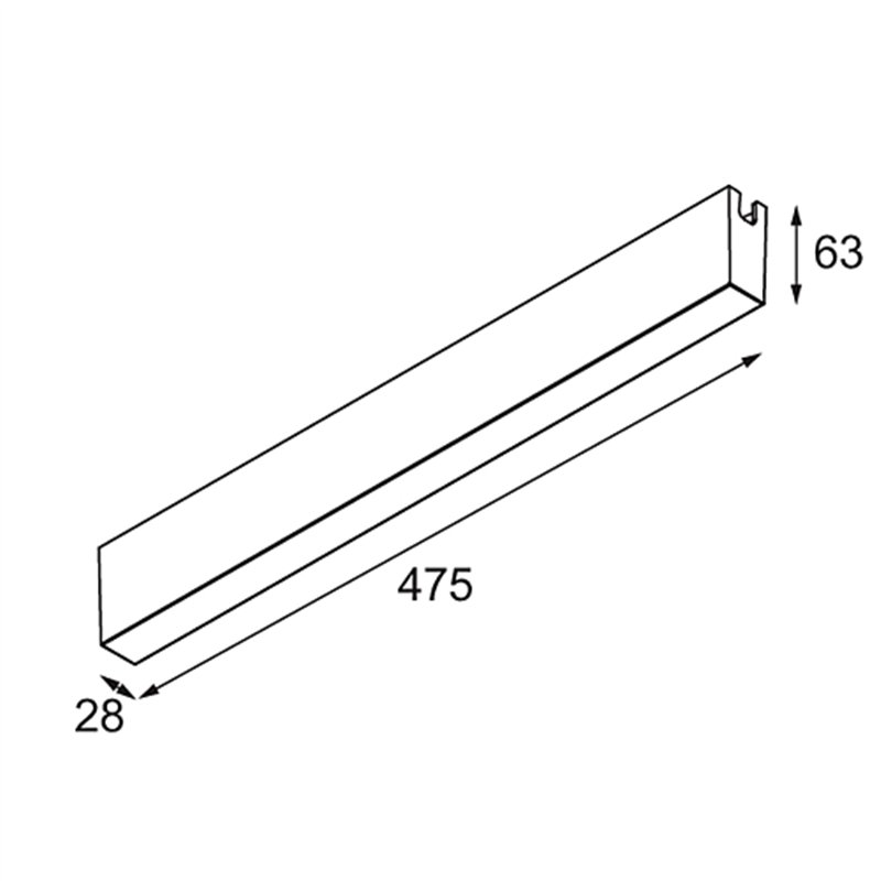 Modular LED Driver Constant Voltage 48V Surface (For Surface Mounting) 100W