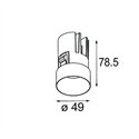 Modular Minude Recessed Trimless 49 1x IP54 LED DE | Recessed spot