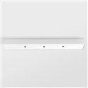 Modular Modupoint Square Surface 420X58 3x Jack 1800-3000K WD DI 350mA | Ceiling lamp / Wall lamp