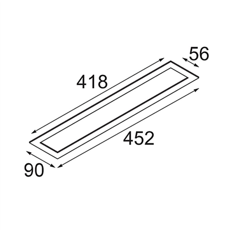 Modular Backplate 452x90