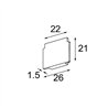 Modular Track 48V Endplate (2)