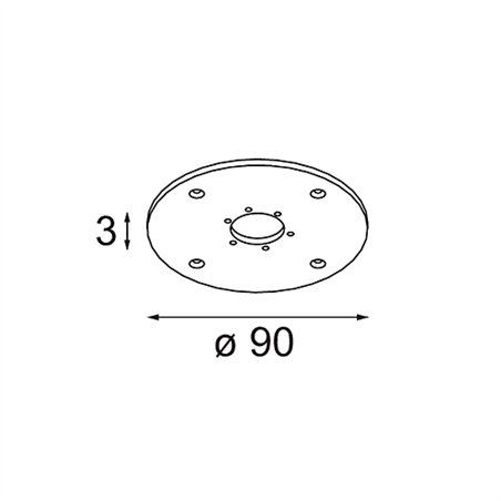 Modular Baseflange 90