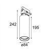 Modular Charlatan Track 230V Adjustable 85 1x LED DI | Schienenbeleuchtung
