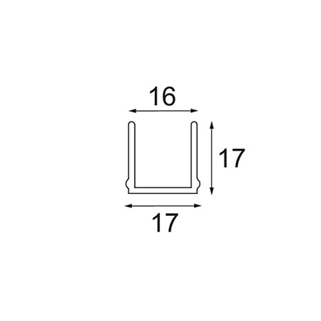 Modular Track 48V Cover 2000