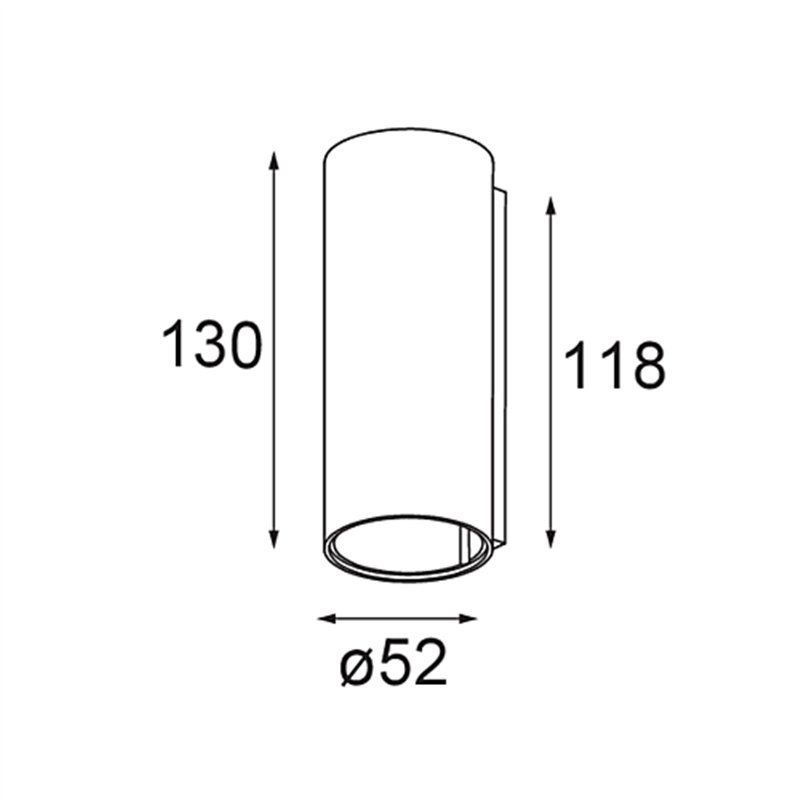 Modular Smart Tube Wall Up/Down 48 2x DE | Wandlampe