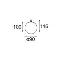 Modular Gamin Jack 90 1x LED DE | Ceiling lamp / Wall lamp