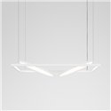 Modular Geometry Suspended Adjustable 672x1288 2x LED DE | Suspension lamp