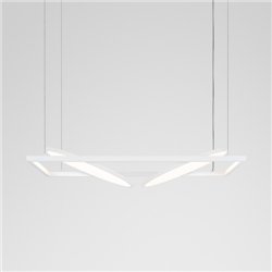 Modular Geometry Suspended Adjustable 672x1288 2x LED DE | Suspension lamp