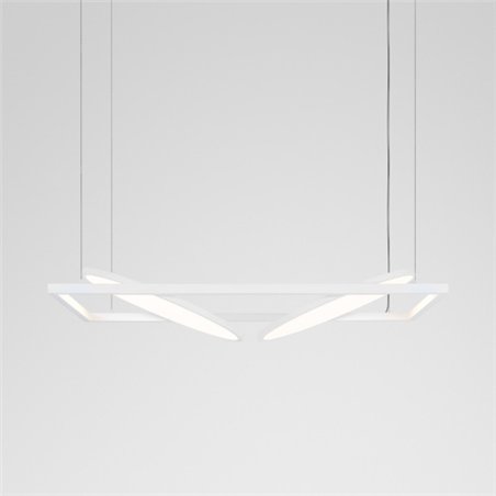 Modular Geometry Suspended Adjustable 672x1288 2x LED DE | Suspension lamp