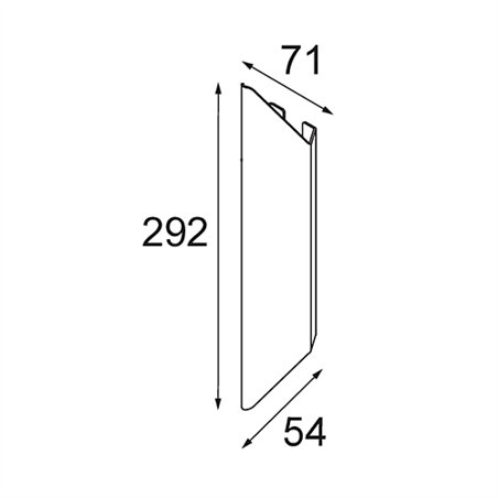 Modular Chival Wall Up/Down 292 2x LED DI | Wall lamp