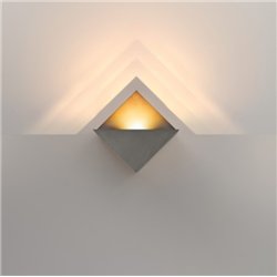 Modular Impulse Square Wall 1x LED DI | Wandlampe