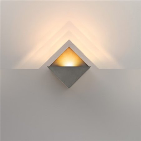 Modular Impulse Square Wall 1x IP44 LED DE | Wall lamp