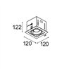 Modular Mini-Multiple Recessed Adjustable GU10 1x | Einbauspot
