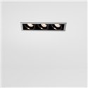 Modular Mini-Multiple Recessed Adjustable GU10 3x | Recessed spot