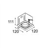 Modular Mini-Multiple Recessed Adjustable M-LED 1x DE | Einbauspot