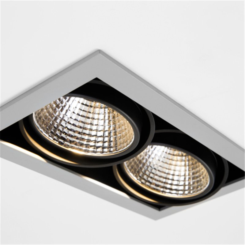 Modular Mini-Multiple Smart Ring Recessed Adjustable 2x LED DE | Einbauspot