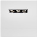 Modular Mini-Multiple Smart Ring Recessed Adjustable 3x LED DE | Recessed spot