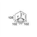 Modular Mini-Multiple Recessed Trimless Adjustable M-LED 1x DE | Recessed spot