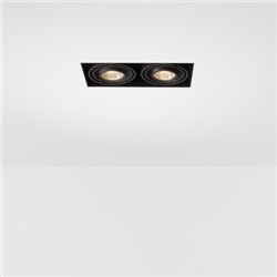 Modular Mini-Multiple Recessed Trimless Adjustable M-LED 2x DE | Recessed spot