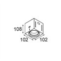 Modular Mini-Multiple Smart Ring Recessed Trimless Adjustable 1x LED DE | Recessed spot