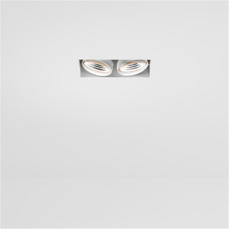 Modular Mini-Multiple Smart Ring Recessed Trimless Adjustable 2x LED DE | Einbauspot