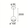 Modular Smart Ball Suspended 82 1x DE | Hängelampe