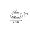 Modular Ring Recessed 82 Wink 1x