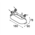 Modular Modupoint Round Deep Recessed 90 2x DE