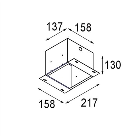 Modular Installation Housing 137x158x130