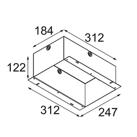 Modular Installation Housing 183x312x122