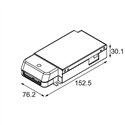 Modular LED Driver Constant Current Deep Dim 700mA 50W 2 LED Output