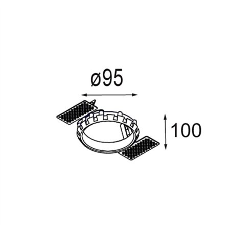Modular Ring Recessed 82 1x