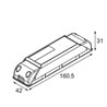 Modular LED Driver Constant Current Deep Dim 250mA 20W