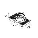 Modular Ring Recessed Trimless 82 1x