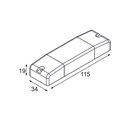 Modular LED Driver Constant Current 500mA 12W