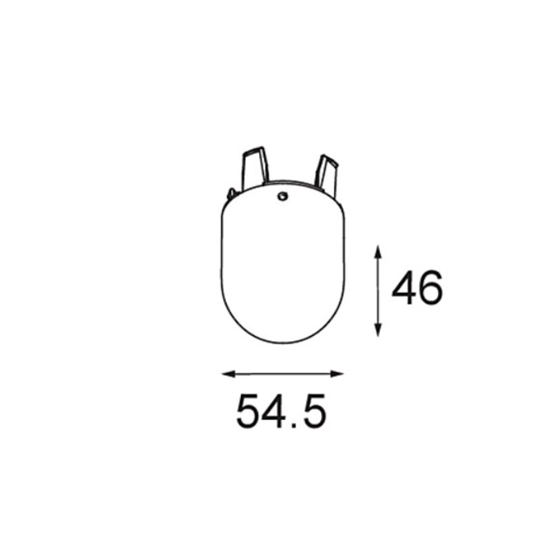 Modular Glass Tube Down 46 Placebo