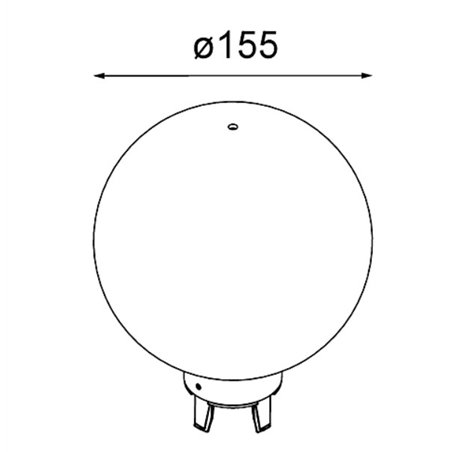 Modular Glass Ball Up 155 Placebo