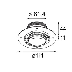 Modular Concrete Ring 50 Standard Installation Housing