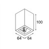 Modular Qbini Box Surface 1x DE | Deckenlampe