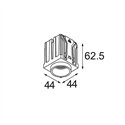 Modular Qbini Round Out 1x IP55 LED DE | Recessed spot