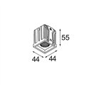 Modular Qbini Square In 1x IP55 LED DE | Recessed spot