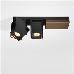 Modular Rektor Surface Adjustable 78x78 2x LED DI | Deckenlampe / Wandlampe